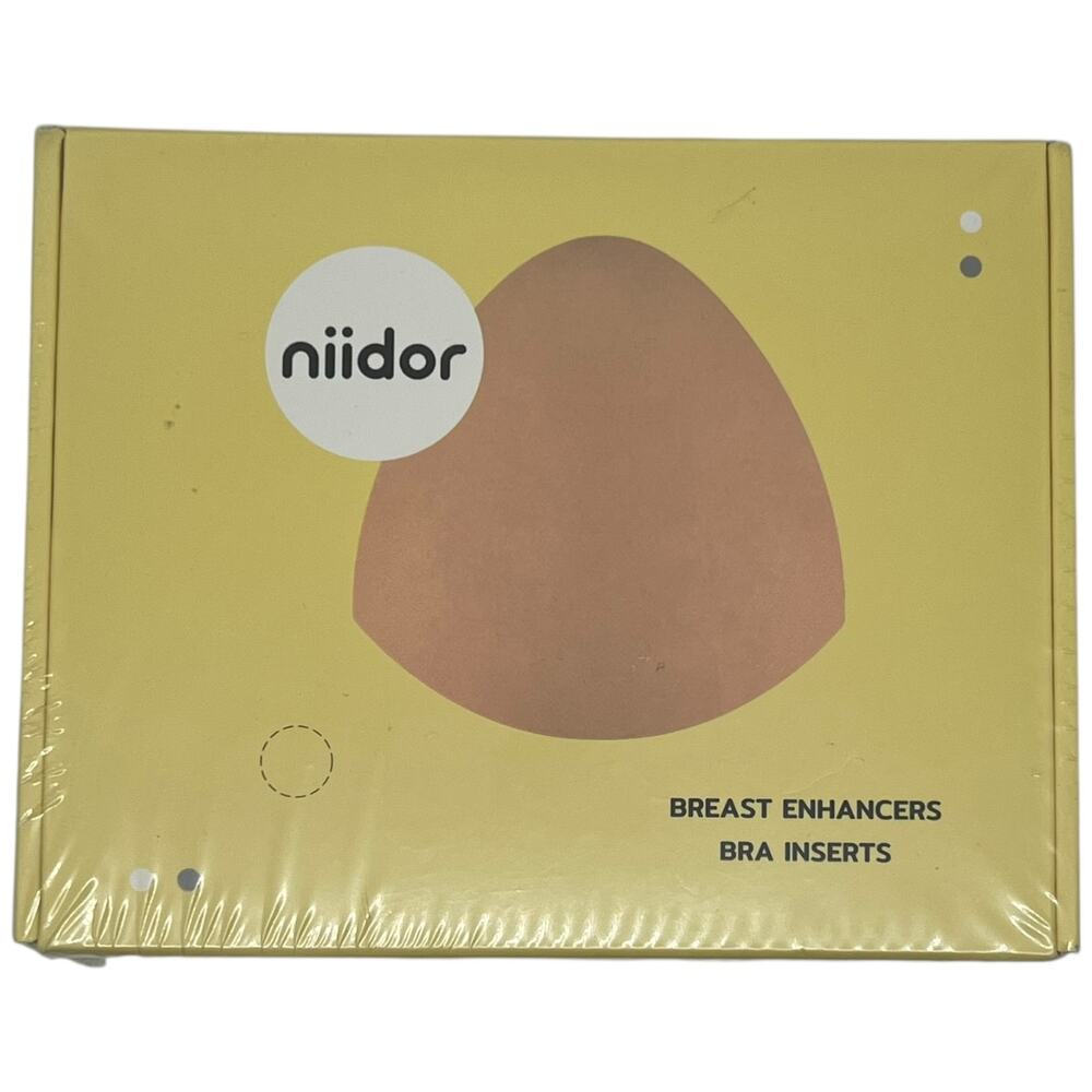 Niidor Sticky Fabric Inserts Reusable Push Up Cup for Swimsuit or Dress